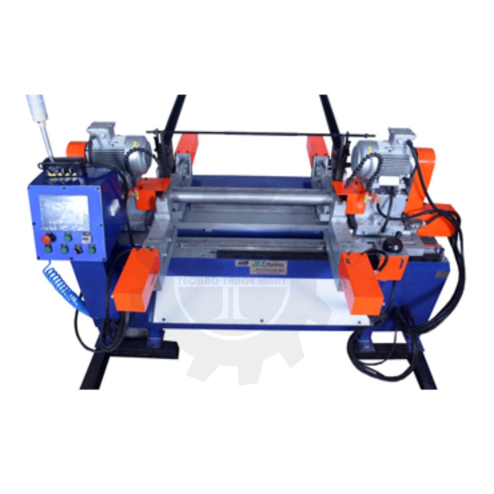 JE Dual Head Automatic Pipe OR Bar Chamfering Machine (Long Length – Servo Type)